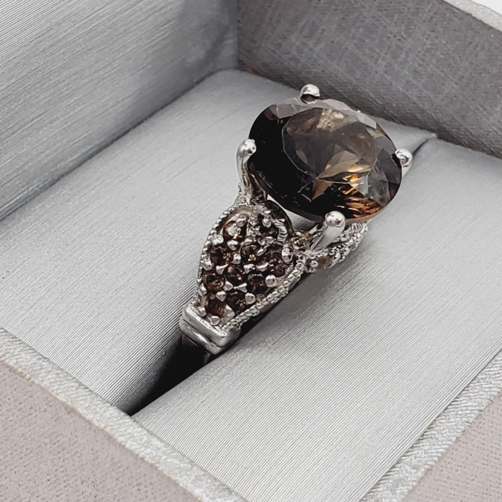 Smoky Quartz Ring